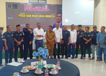 Kepengurusan Baru PWI Sidrap 2025–2028 Resmi Dilantik, Fokus Peningkatan Kapasitas Wartawan Melalui Pelatihan Jurnalistik