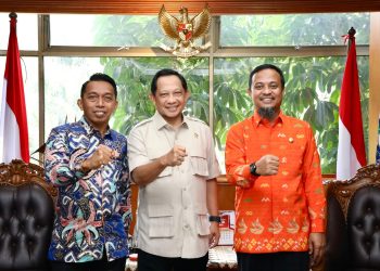 Bupati Sidrap Dampingi Gubernur Sulsel Konsultasi Pembangunan ke Mendagri