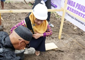 Awal Baru Pendidikan Talumae, USB TK Saromase Dibangun di Lahan Hibah Bunda PAUD