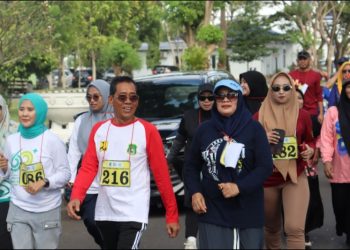 Ratusan ASN Sidrap Ikut Pengukuran Kebugaran Jasmani Metode Rockport