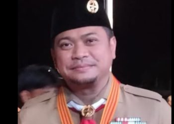 Adnan Purictha Ichsan membuka Kursus Pelatihan Pembina Tingkat Lanjutan Pramuka, di Tanjung Bira