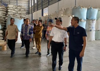 Bupati Sidrap dan Rektor Unhas Tinjau Pabrik Beras PB Rahma 35