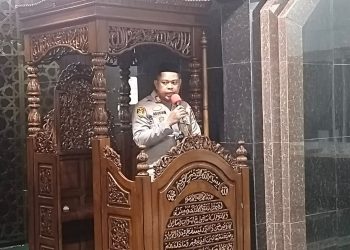Bersama Jamaah Masjid Muhajirin, Polsek Panca Rijang Gelar Yasinan Malam Jumat
