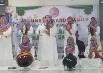 Komunitas Fisabilillah Parepare, menggema di Peringatan Maulid Nabi Muhammad SAW. (Foto : Marpas)