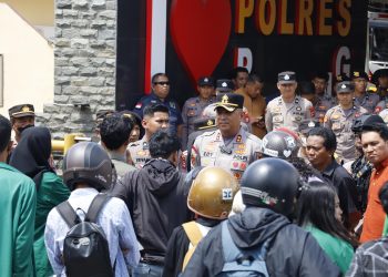 Awas! SPBU Pinrang, Ini Kesepakatan Polres dan Mahasiswa, Usai Unras