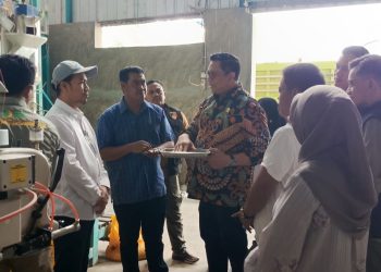 Tinjau Pabrik PB Nasirah Sidrap, Tim Satgas Pengendalian Harga Pastikan Beras di Bawah HET