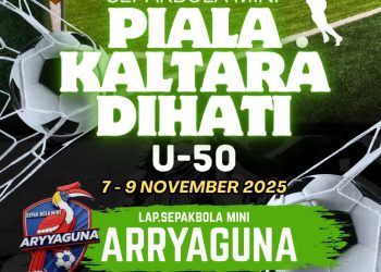 Pesertanya Indonesia, Malaysia dan Singapura. Pengprov KSMI dan Ultah Ke-13 Kaltara, Akan Digelar Turnamen Terbuka Sepakbola Mini Usia 50 Tahun Keatas