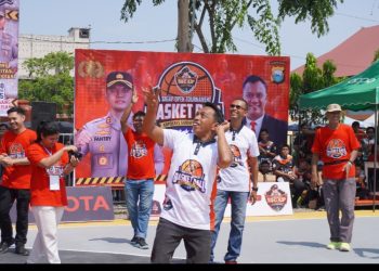 Buka Turnamen Basket Kapolres Sidrap Cup 2025, Bupati Syaharuddin: Panggung Atlet Potensial