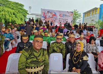 Wabup Sidrap Hadiri Upacara Hari Jadi ke-418 Kota Makassar