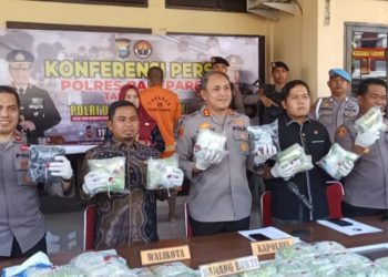 Wali Kota Tasming Apresiasi Polres Parepare Usai Gagalkan Peredaran Narkoba Skala Besar