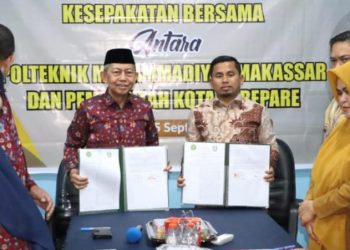 Pemkot Parepare Jalin MoU dengan Politeknik Muhammadiyah Makassar, untuk Tingkatkan Layanan Kesehatan