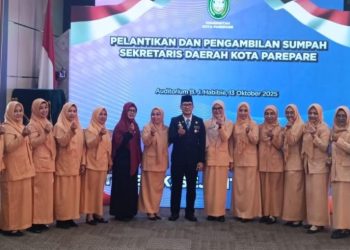 Hamka Resmi Dilantik Jadi Sekda Parepare, Ini Kata Wali Kota Tasming