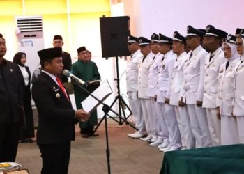 Walikota Tasming Hamid Lantik 134 Pejabat, Langkah Strategis Percepat Pelayanan Publik dan Pembangunan