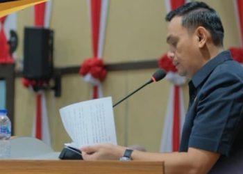 Wakil Wali Kota Parepare Sampaikan Sambutan Resmi dalam Paripurna Penandatanganan KUA-PPAS 2026