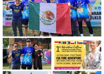 Mahasiswa dan Dosen Pendidikan Bahasa Inggris FKIP UMS Rappang Ikut Meriahkan Fun Run International Festival Folklore 2025 di Pinrang