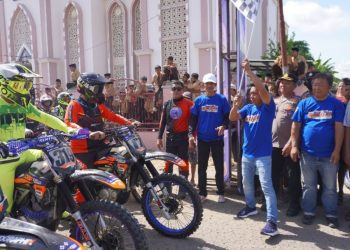 One Day Trail Adventure Meriah, Bupati Sidrap Lepas Ribuan Rider