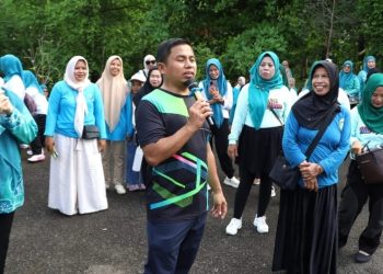 Wali Kota Tasming Hamid Buka Jambore PKK, dan Zumba Bersama di Kebun Raya Jompie Parepare