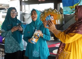 Perhatian Nyata, TP PKK Sidrap Serahkan Bantuan Sarana Usaha untuk UMKM Lokal