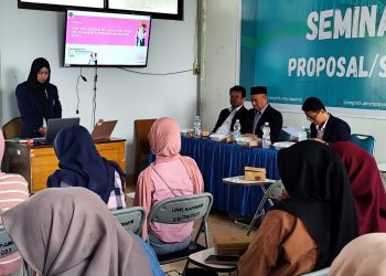 FKIP UMS Rappang Lakukan Seminar Proposal Bagi Mahasiswa Prodi Bahasa Inggris
