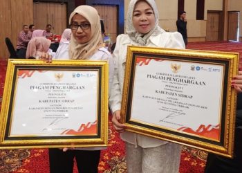 Upaya Penurunan Stunting Sidrap Berbuah Dua Penghargaan Gubernur Sulsel