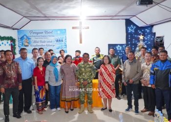 Bupati dan Wabup Sidrap Tinjau Gereja Bendoro, Pastikan Ibadah Berjalan Aman