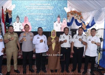 Sertijab Kepala Rutan Kelas IIB Sidrap, Wabup Nurkanaah Dorong Kesinambungan Program