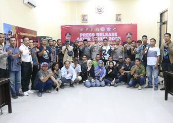 Kapolres Majene Paparkan Capaian Kinerja dan Situasi Kamtibmas Sepanjang 2025