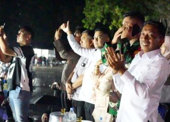 Malam Tahun Baru di Sirkuit Puncak Mario, Warga Antusias Menyaksikan Balapan