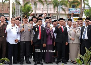 Semangat Kerukunan Warnai Peringatan HAB Kemenag di Sidrap