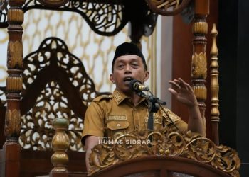 Peringatan Isra Mi’raj di Dua Pitue, Bupati Serukan Penguatan Iman dan Akhlak