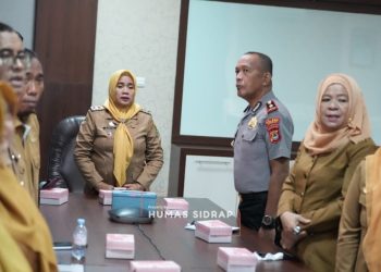 Jajaran Pemkab Sidrap Hadiri Rakor Inflasi, Stabilitas Harga Jadi Perhatian Utama