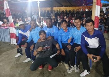 Wasit PBVSI Pinrang Sukseskan Turnamen Bola Voli Barugae Cup I 2025
