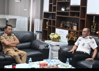 Kepala Rutan Baru Sidrap Temui Bupati, Bahas Kolaborasi Keamanan dan Pembinaan