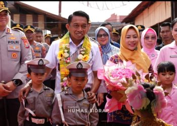 Bupati Sidrap Tekankan Peran Pendidikan Anak Usia Dini Saat Resmikan TK Kemala Bhayangkari