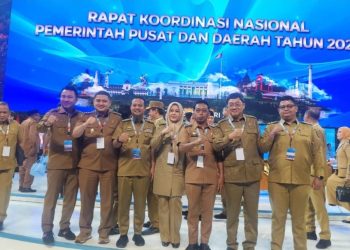 Bupati dan Wabup Sidrap Ikuti Arahan Presiden di Rakornas Pemerintah Pusat dan Daerah 2026