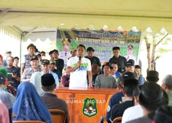 Panen Raya Padi di Otting, Bupati Sampaikan Langkah Strategis Perkuat Pertanian