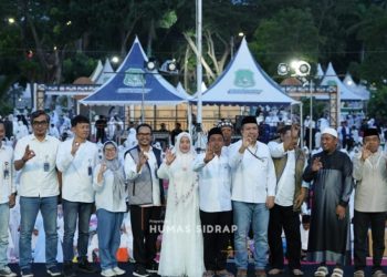 Safari Ramadan Pemkab Sidrap Hadirkan Bantuan UMKM dan Beras bagi Warga