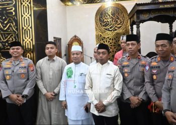 Subuh Keliling Polres Bersama Ustad Das’ad Latif, Bupati Sidrap Hadir