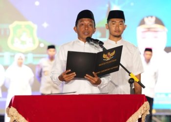 Bupati Syaharuddin Lantik 81 Pejabat Usai Tablig Akbar