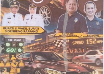 Lintasan SKPD Sidrap Jadi Lokasi Kejurprof Drag Race Bupati Cup 2026, Catat Tanggalnya!
