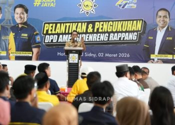 Andi Patonangi Nakhodai DPD AMPI Sidrap 2026–2031, Bupati Tekankan Sinergi Nyata