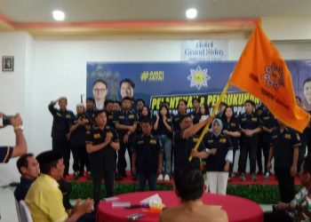 Pelantikan Pengurus AMPI Sidrap, Andi Nurhaldin Titipkan Harapan dan Pesan Penting