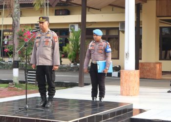 Sikapi Insiden Viral di Makassar, Polres Pinrang Ingatkan Personel Terkait Prosedur Penggunaan Senpi