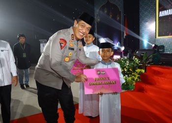 Ahmad Fahriansyah As’ad Juara 1 Lomba Azan HUT YKB ke-46 Sulsel, TPQ Al-Ikhlas Polres Sidrap Borong Dua Juara