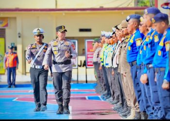 Amankan Idul Fitri 1447 H, Polres Sidrap Gelar Pasukan Operasi Ketupat 2026