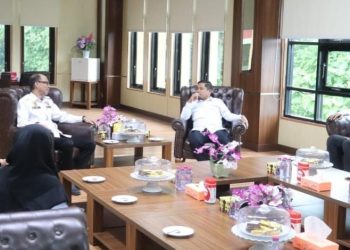Wali Kota Tasming Hamid Terima Audiensi Ketua Bawaslu Parepare