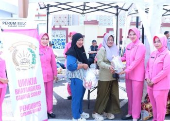 Polres Sidrap Gelar Pasar Murah, Fantry: Tekan Lonjakan Harga Jelang Idul Fitri