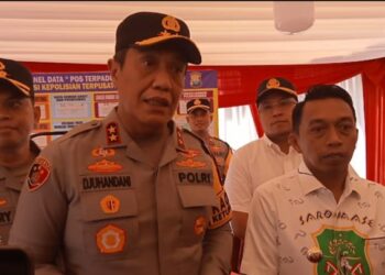 Pastikan Arus Mudik Lancar, Kapolda Pantau Posko Terpadu Polres Sidrap