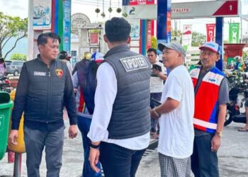 Kapolres Pinrang Perintahkan Kanit Tipidter Pengecekan SPBU di Bumi Lasinrang