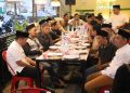 Wali Kota Parepare Tasming Hamid buka puasa bersama jurnalis di Karajae Cafe Parepare